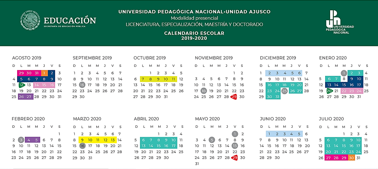 Calendario Escolar 2019 2020 Sep Diario Educacion