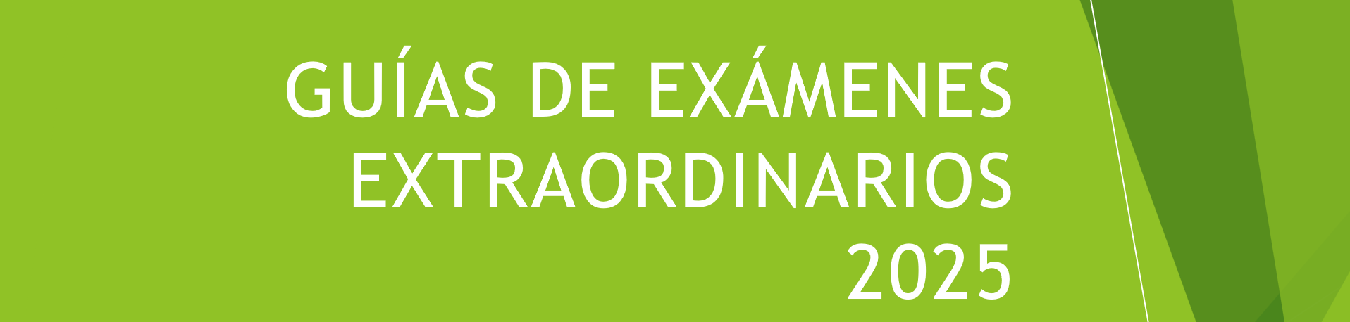 GUIAS EXT 25